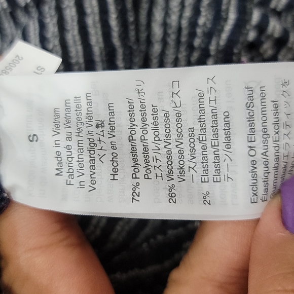 Madewell Texture & Thread Smocked Peplum Tank Top - Picture 6 of 7